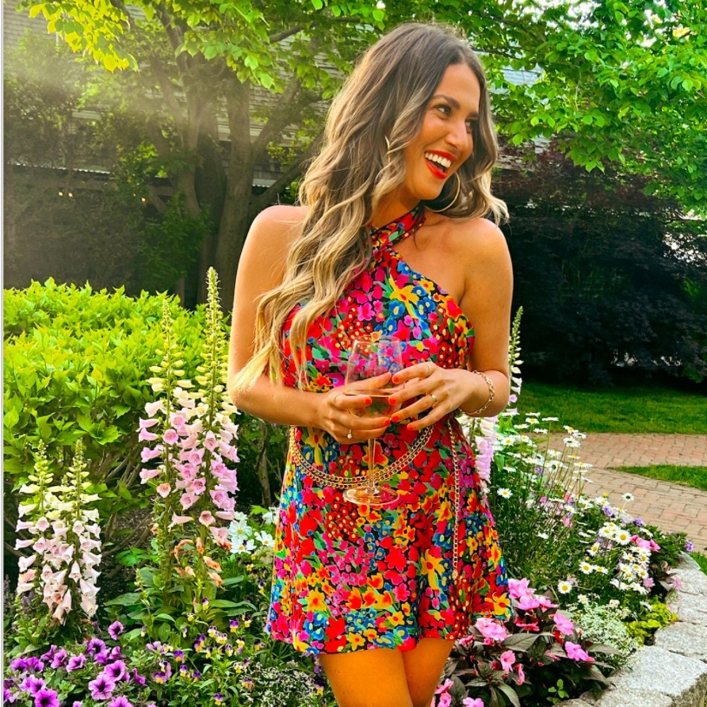 Jasmine Halter Mini Dress